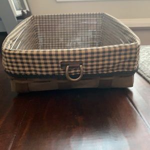 Longaberger filing basket